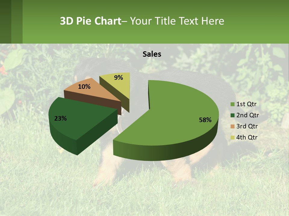 Sky Buy Human Hand PowerPoint Template