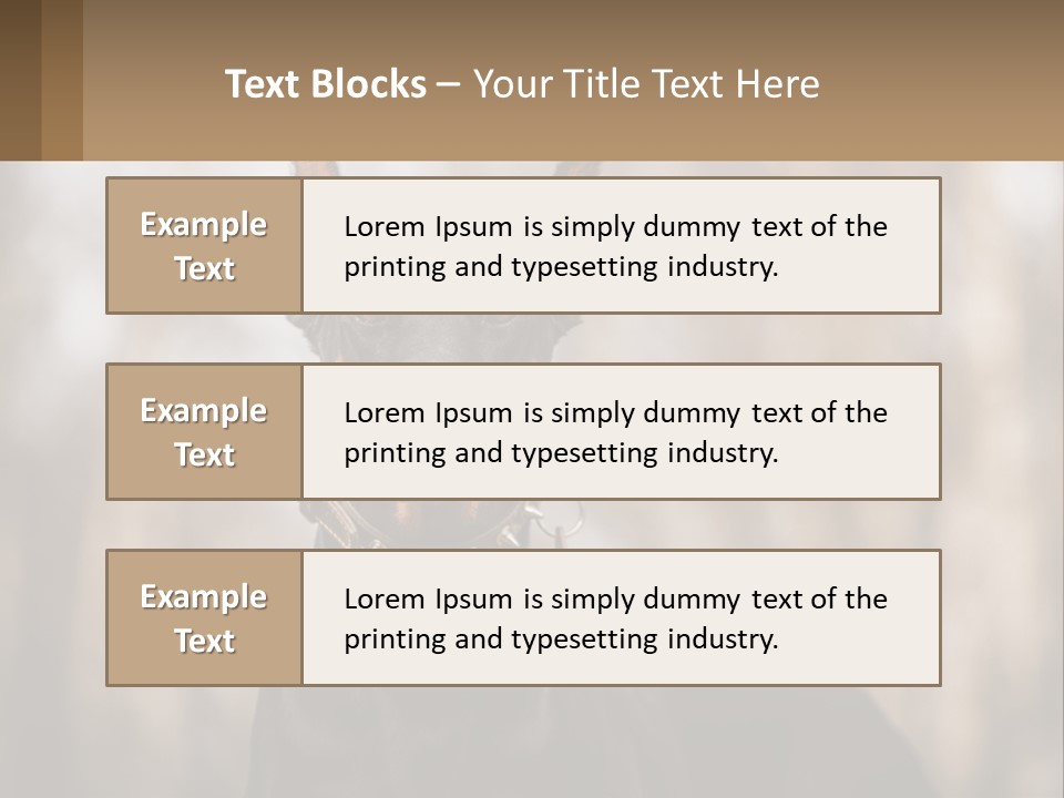 Sale Build Buy PowerPoint Template