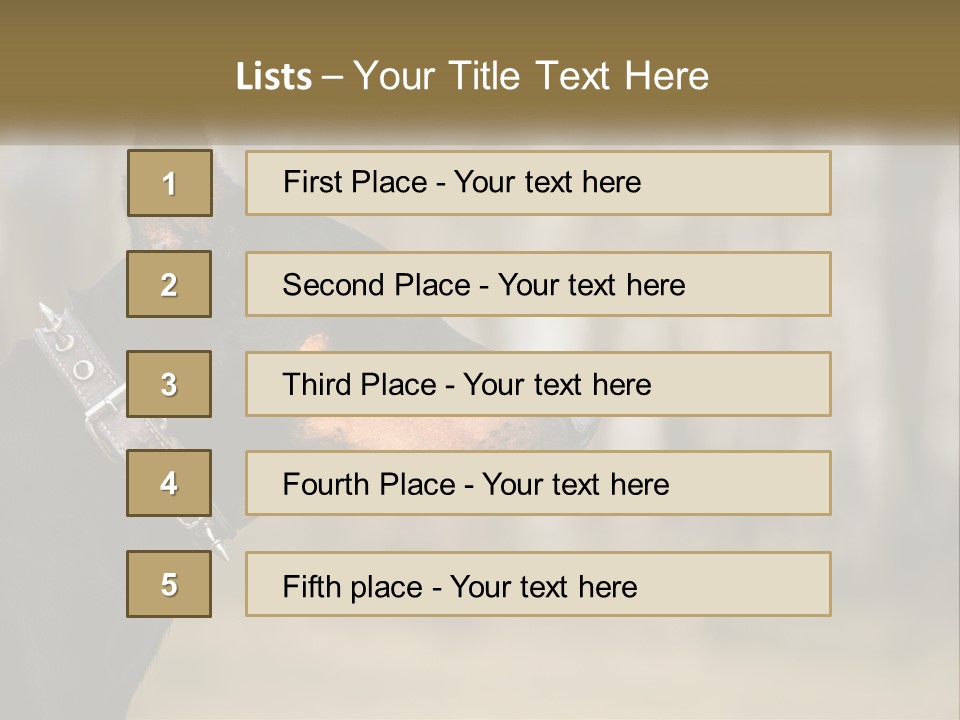 Architect Park Sale PowerPoint Template