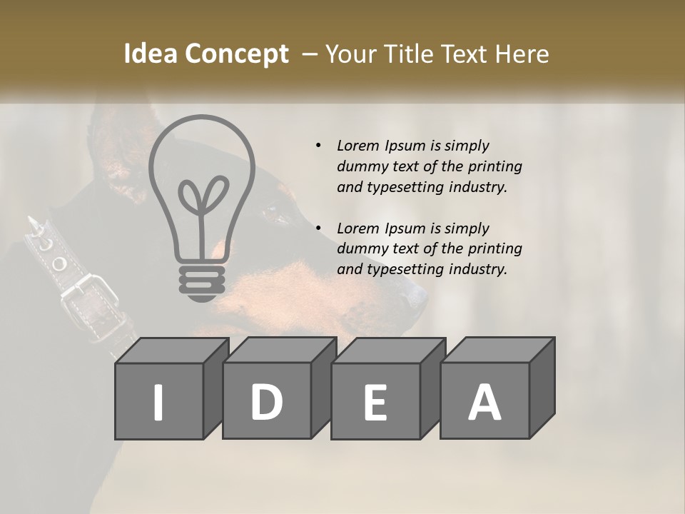 Architect Park Sale PowerPoint Template