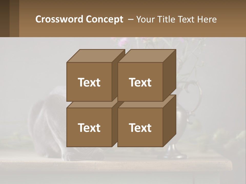 Ownership Structure Human Hand PowerPoint Template