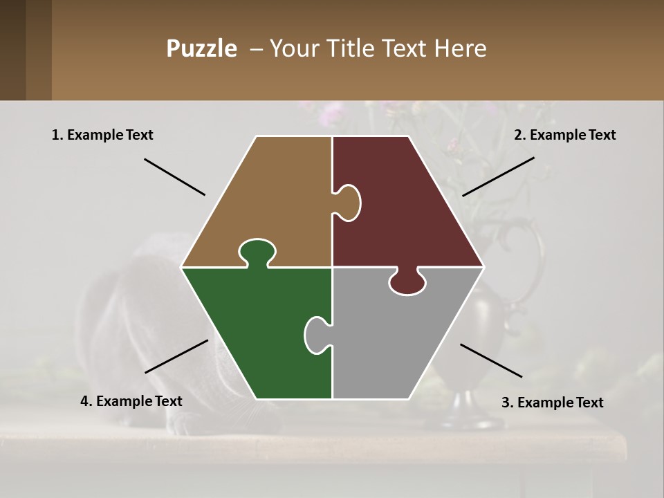 Ownership Structure Human Hand PowerPoint Template