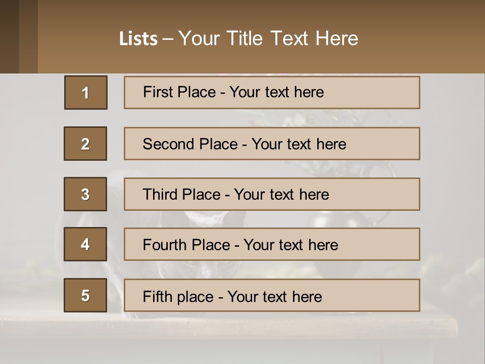 Ownership Structure Human Hand PowerPoint Template