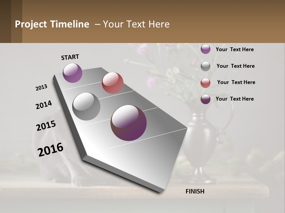 Ownership Structure Human Hand PowerPoint Template