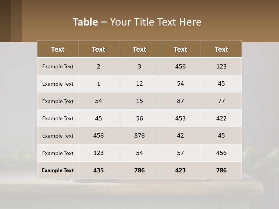 Ownership Structure Human Hand PowerPoint Template
