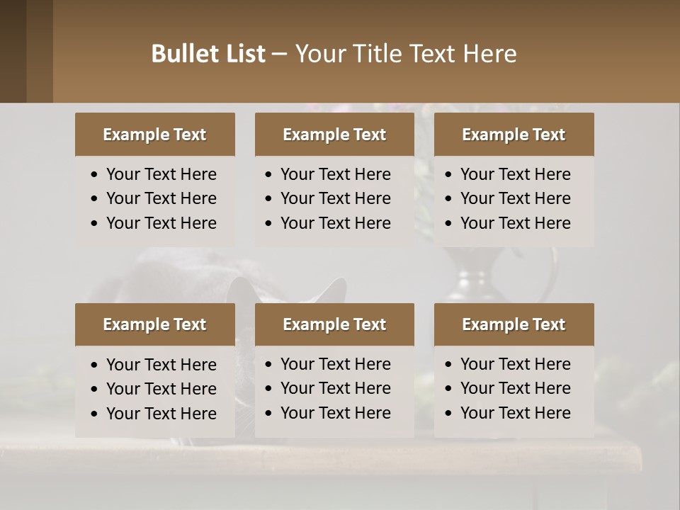 Ownership Structure Human Hand PowerPoint Template