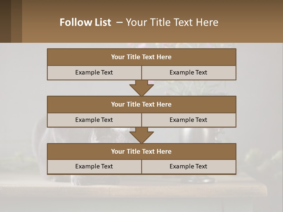 Ownership Structure Human Hand PowerPoint Template