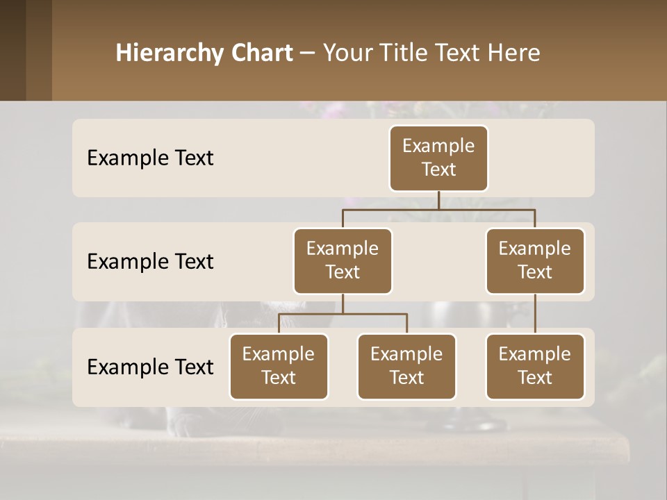 Ownership Structure Human Hand PowerPoint Template