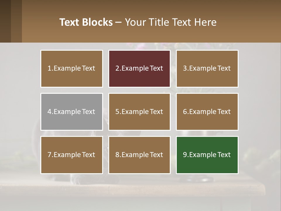 Ownership Structure Human Hand PowerPoint Template