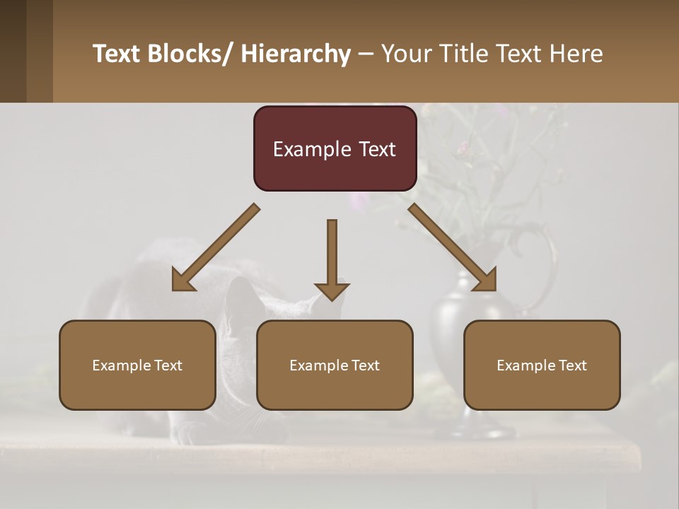 Ownership Structure Human Hand PowerPoint Template