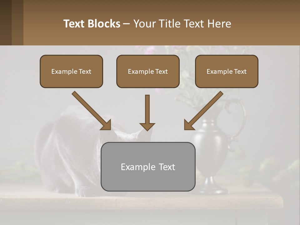 Ownership Structure Human Hand PowerPoint Template