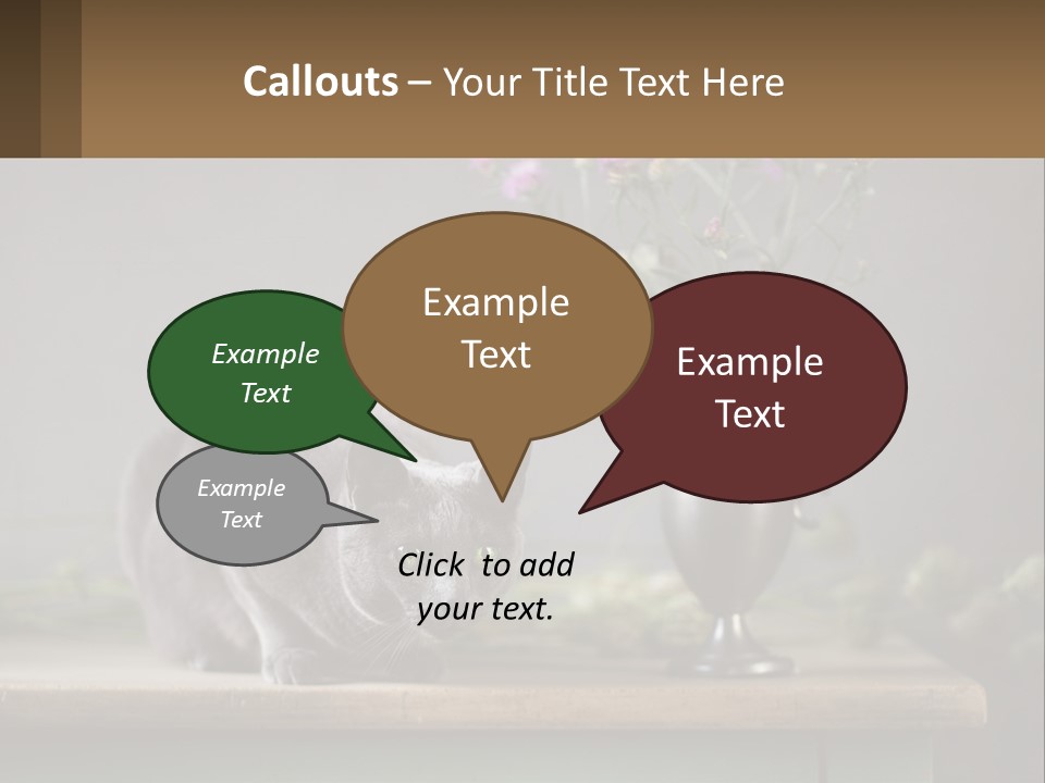 Ownership Structure Human Hand PowerPoint Template