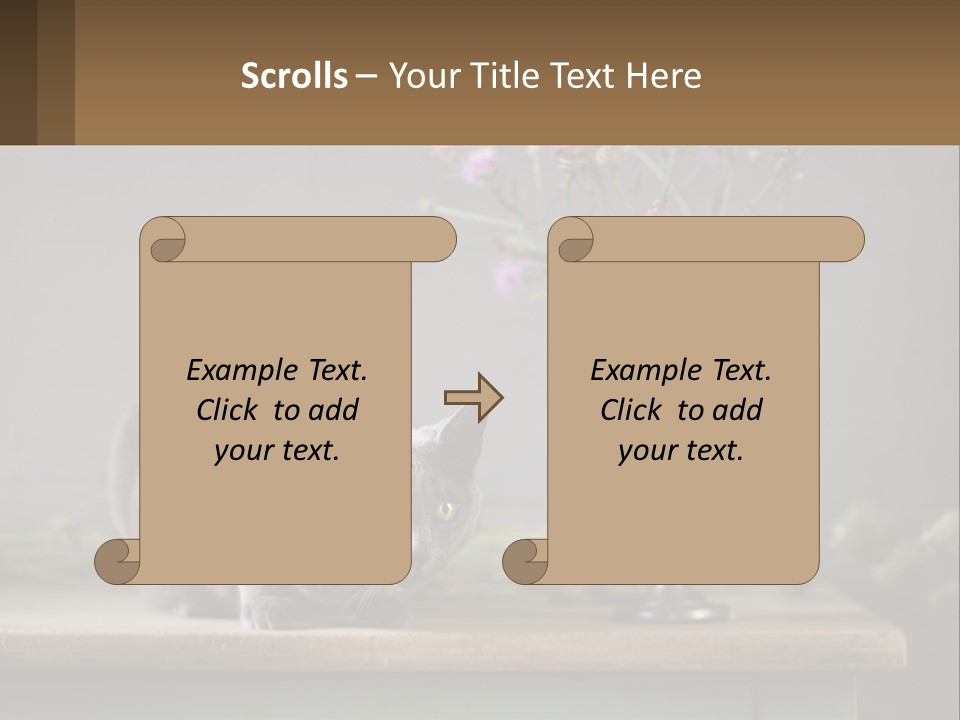 Ownership Structure Human Hand PowerPoint Template