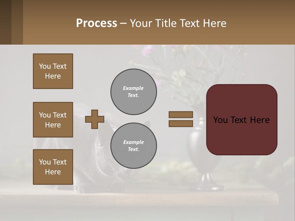 Ownership Structure Human Hand PowerPoint Template