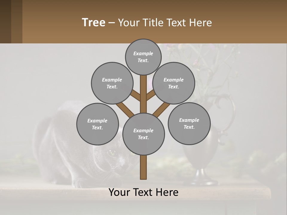 Ownership Structure Human Hand PowerPoint Template