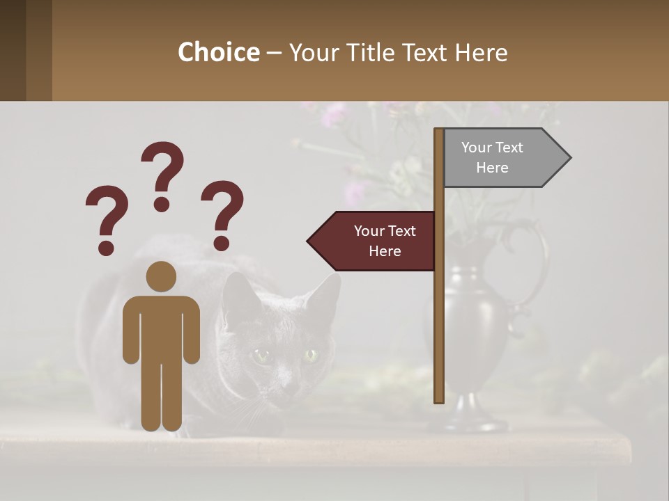 Ownership Structure Human Hand PowerPoint Template