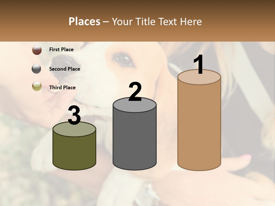 Blue Sky Man Sale PowerPoint Template