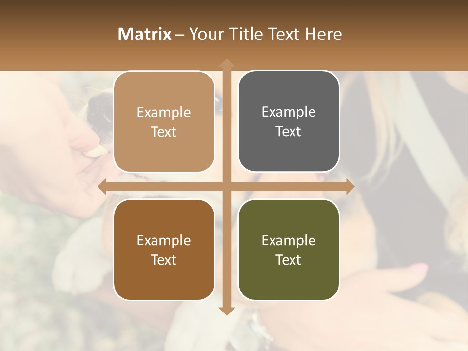 Blue Sky Man Sale PowerPoint Template