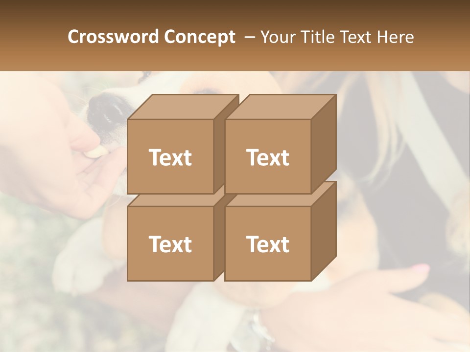 Blue Sky Man Sale PowerPoint Template