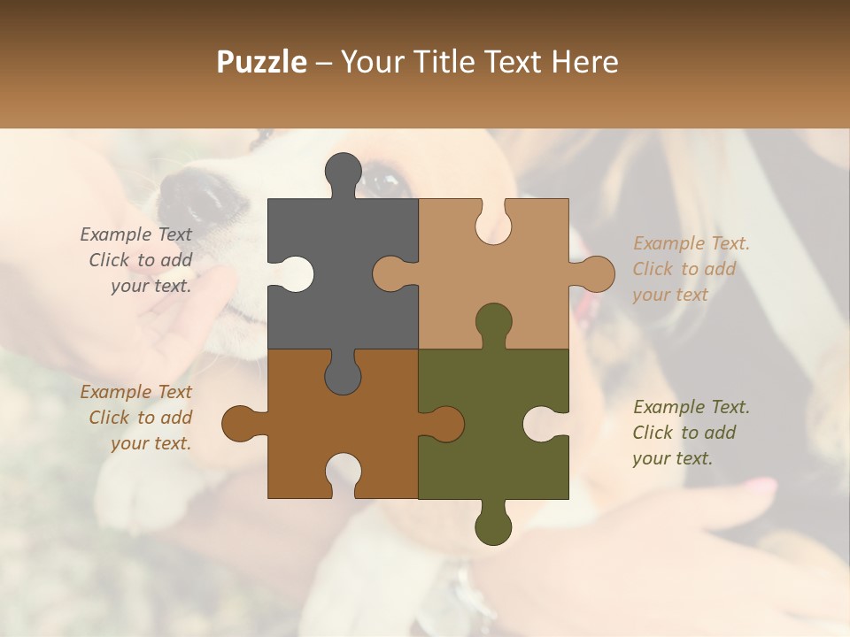 Blue Sky Man Sale PowerPoint Template