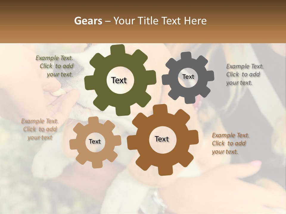 Blue Sky Man Sale PowerPoint Template