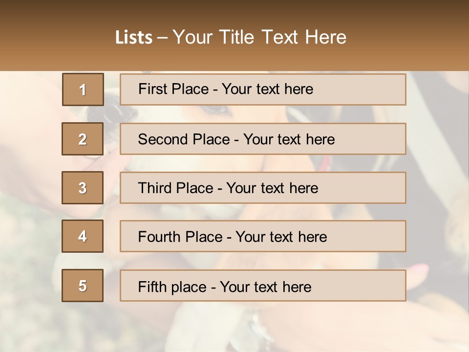 Blue Sky Man Sale PowerPoint Template