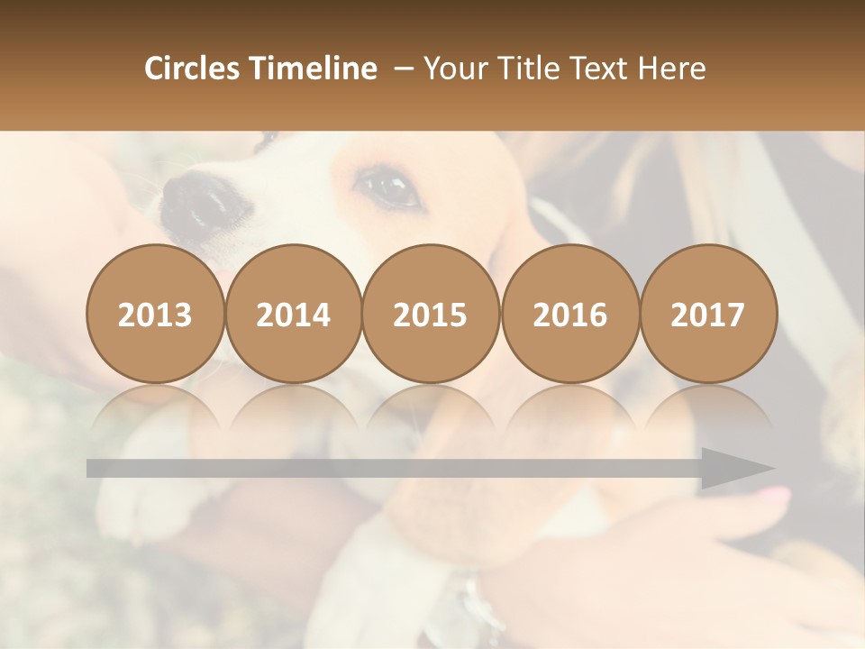 Blue Sky Man Sale PowerPoint Template