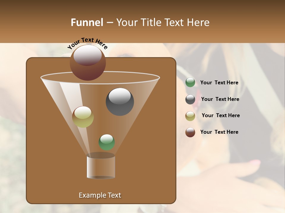Blue Sky Man Sale PowerPoint Template