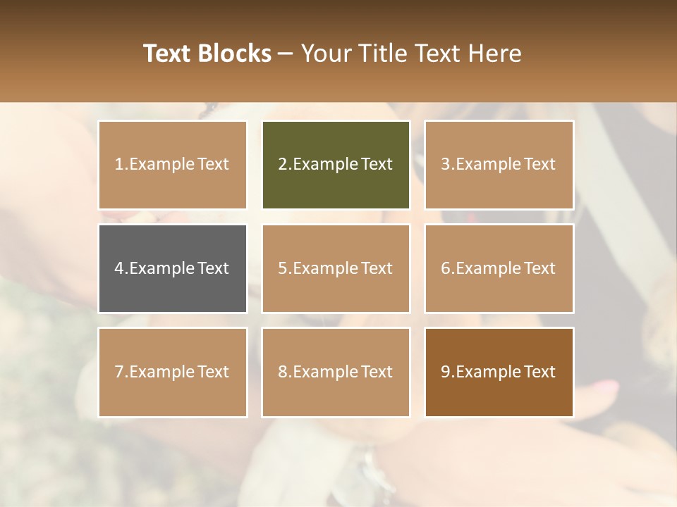 Blue Sky Man Sale PowerPoint Template