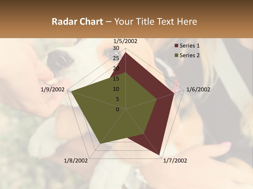 Blue Sky Man Sale PowerPoint Template