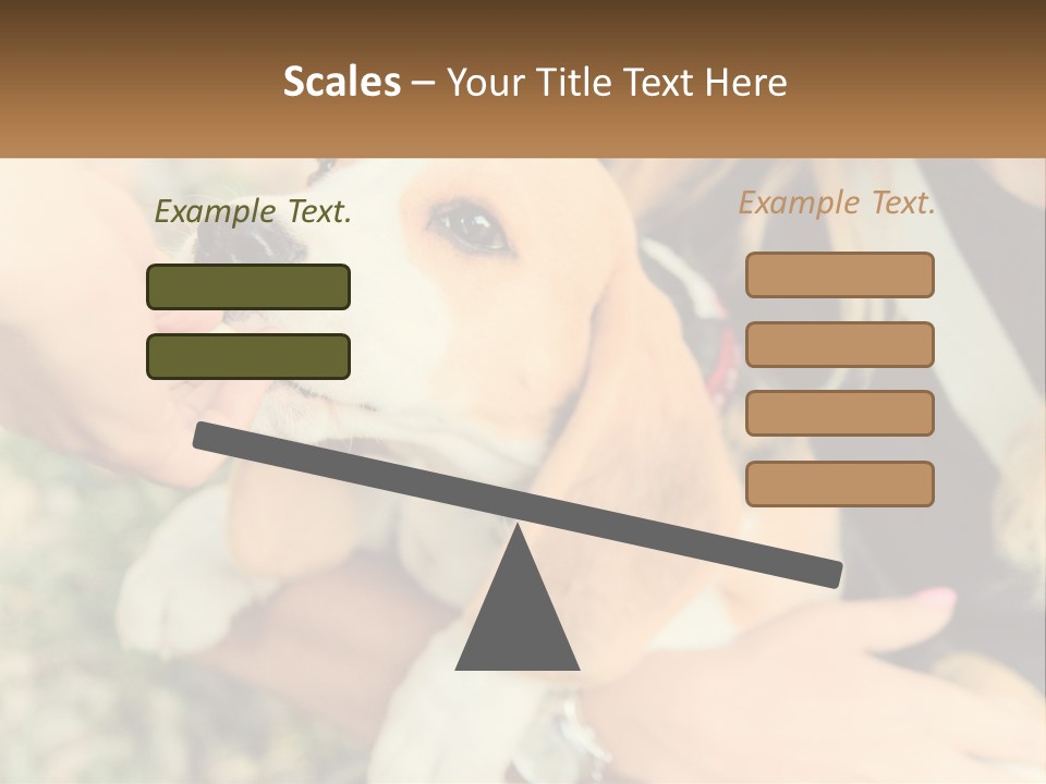 Blue Sky Man Sale PowerPoint Template