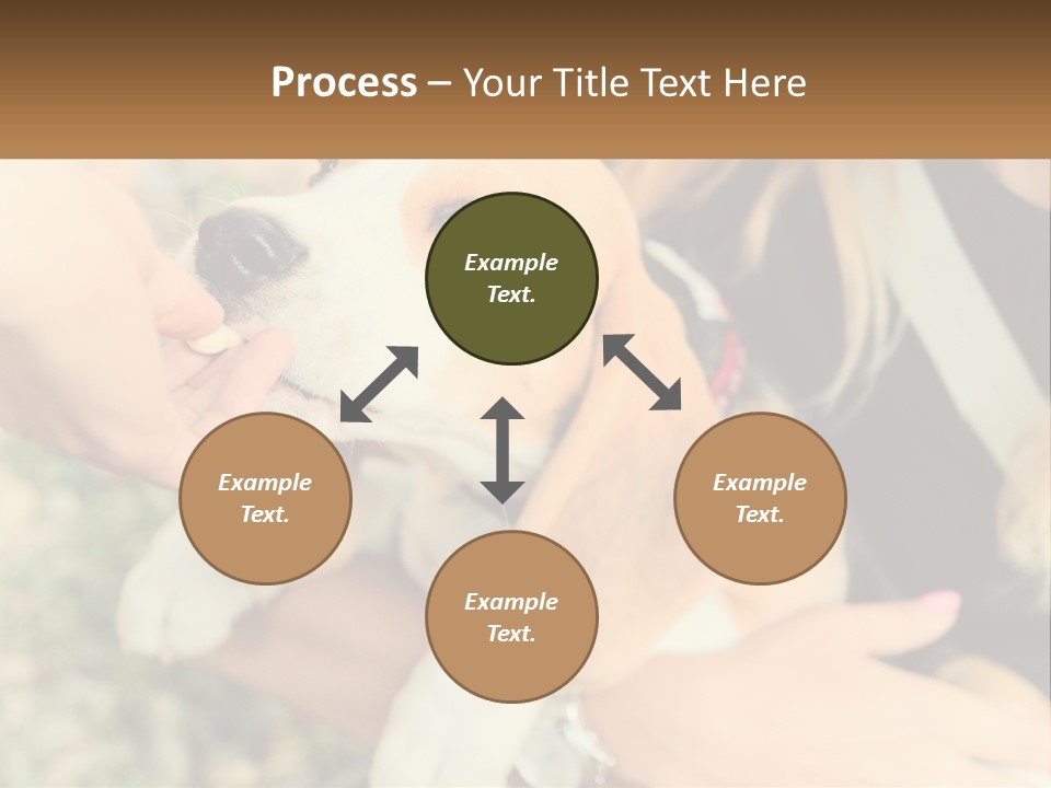 Blue Sky Man Sale PowerPoint Template