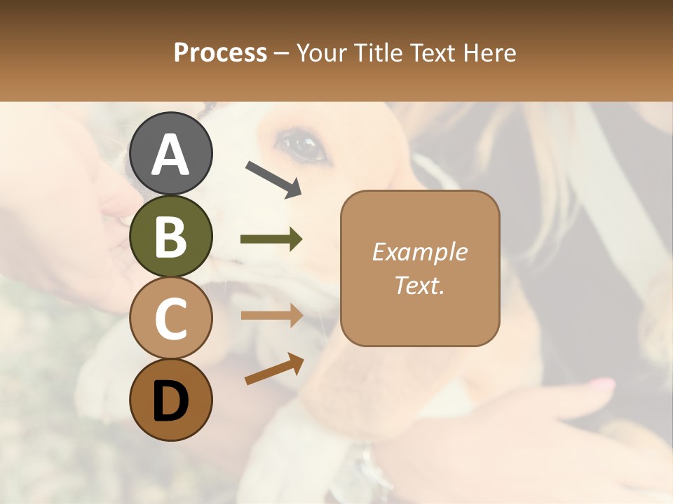 Blue Sky Man Sale PowerPoint Template