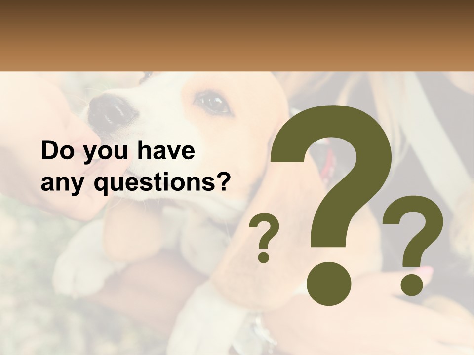 Blue Sky Man Sale PowerPoint Template