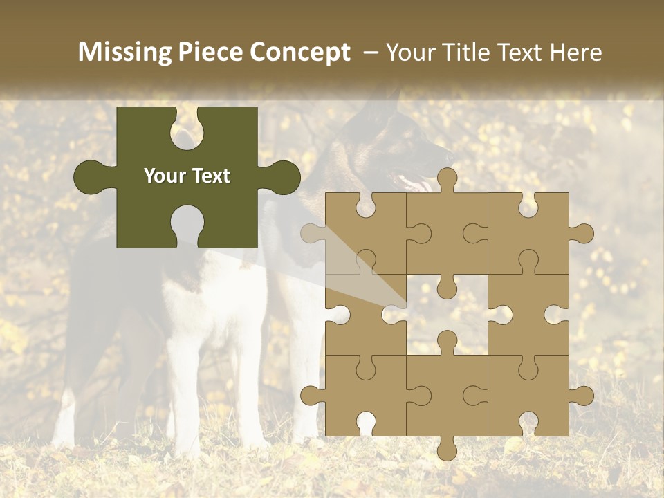 Architect Human Hand Conceptual PowerPoint Template