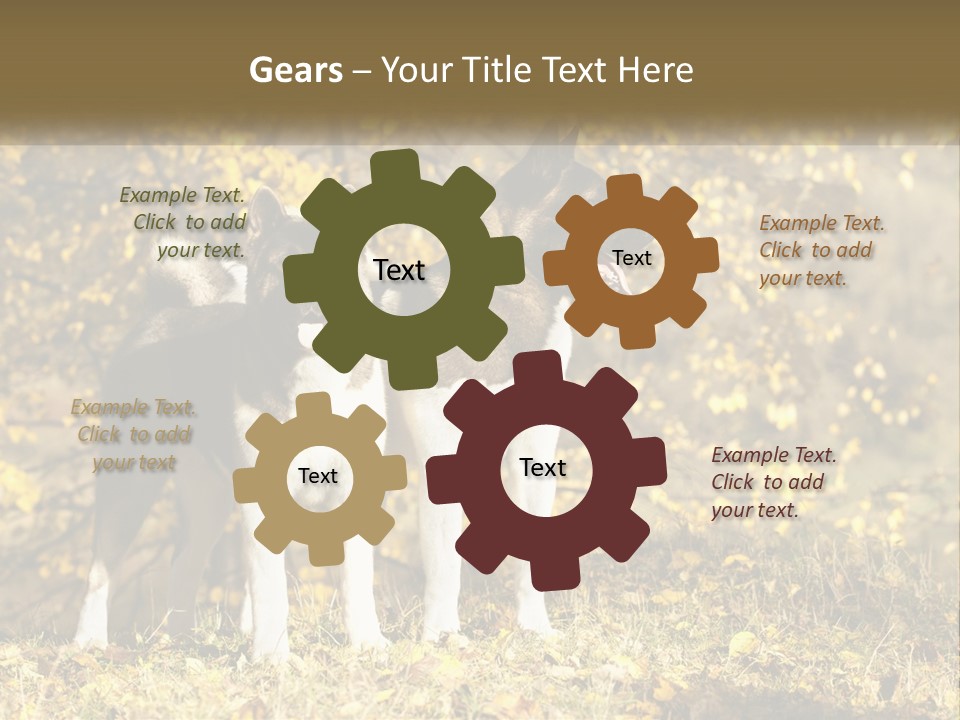 Architect Human Hand Conceptual PowerPoint Template