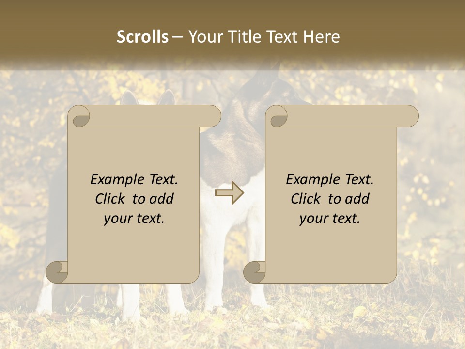 Architect Human Hand Conceptual PowerPoint Template