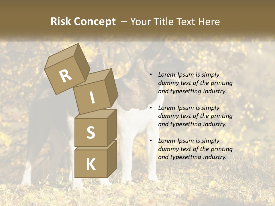 Architect Human Hand Conceptual PowerPoint Template