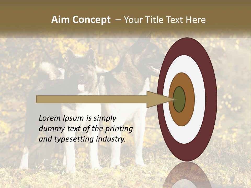 Architect Human Hand Conceptual PowerPoint Template