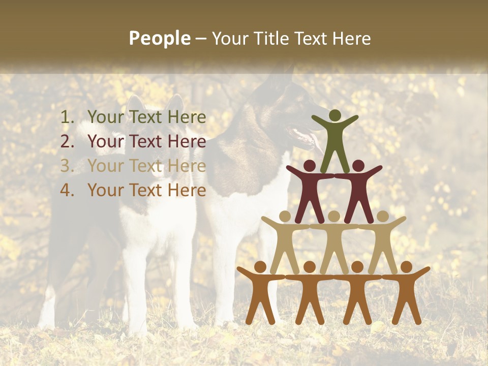 Architect Human Hand Conceptual PowerPoint Template