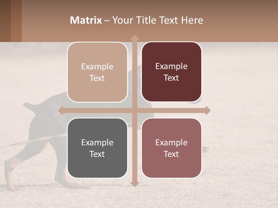 Ownership House Leaf PowerPoint Template