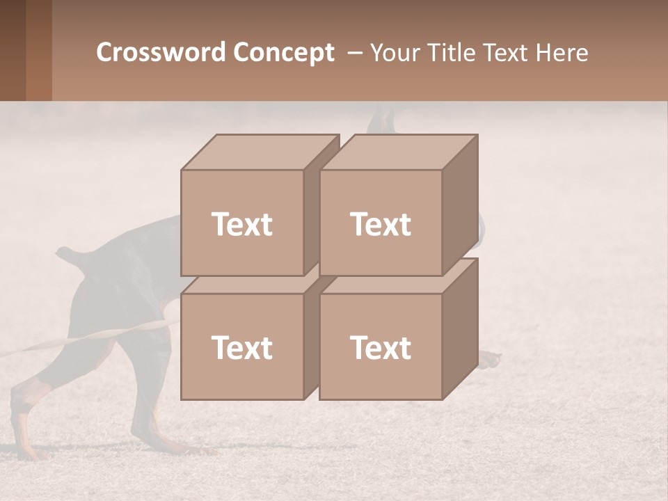 Ownership House Leaf PowerPoint Template