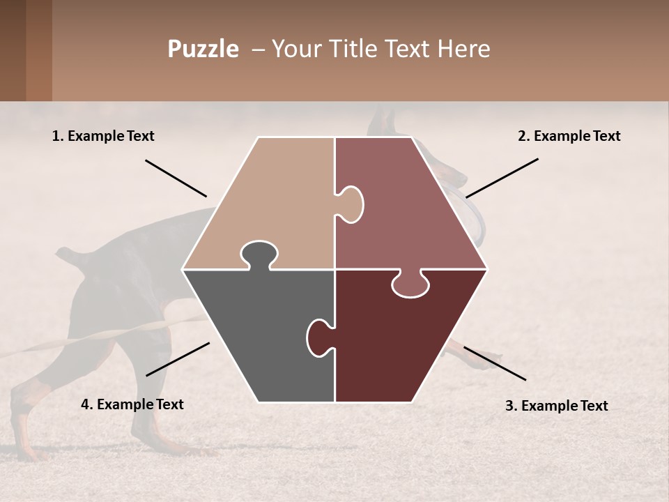 Ownership House Leaf PowerPoint Template