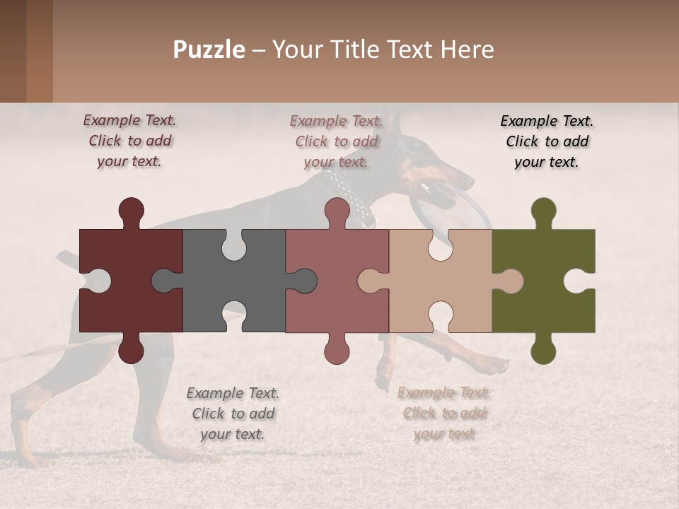 Ownership House Leaf PowerPoint Template