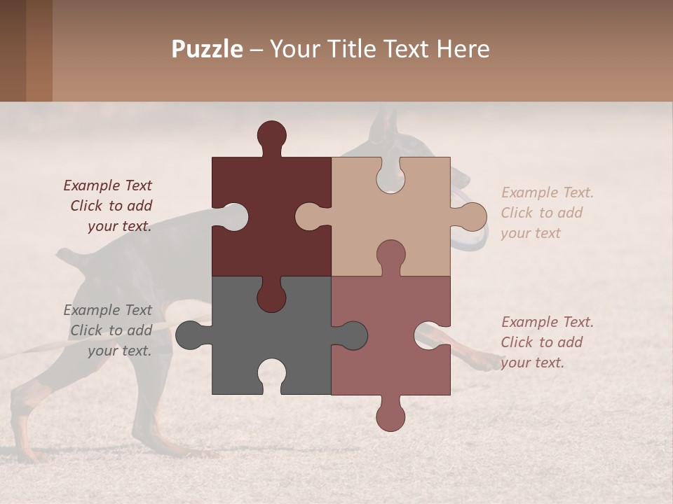 Ownership House Leaf PowerPoint Template