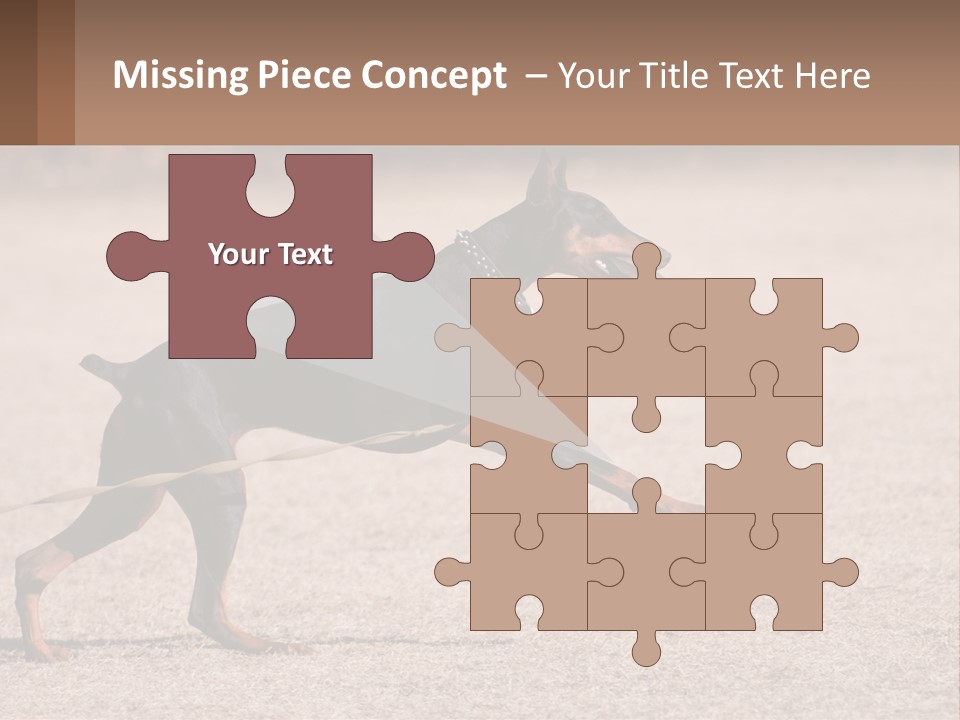 Ownership House Leaf PowerPoint Template