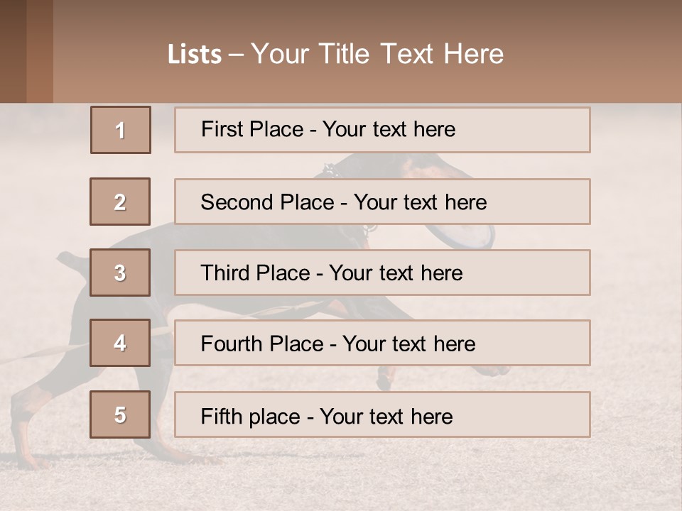 Ownership House Leaf PowerPoint Template