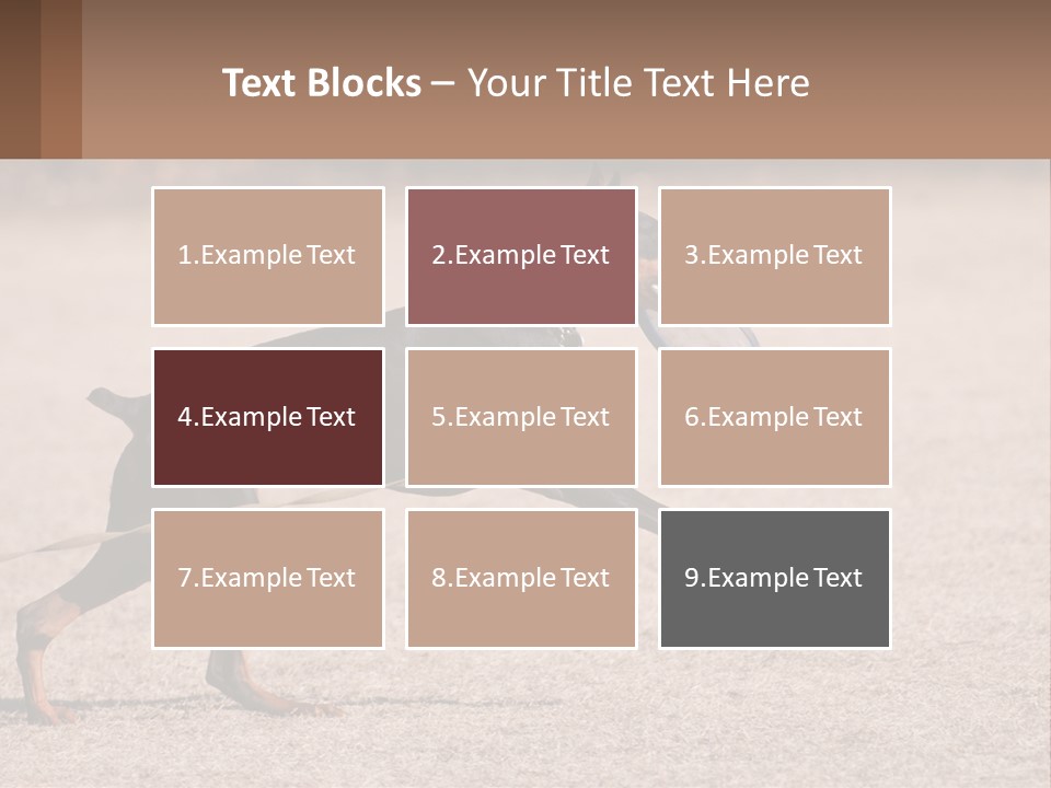 Ownership House Leaf PowerPoint Template