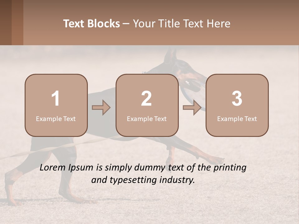 Ownership House Leaf PowerPoint Template