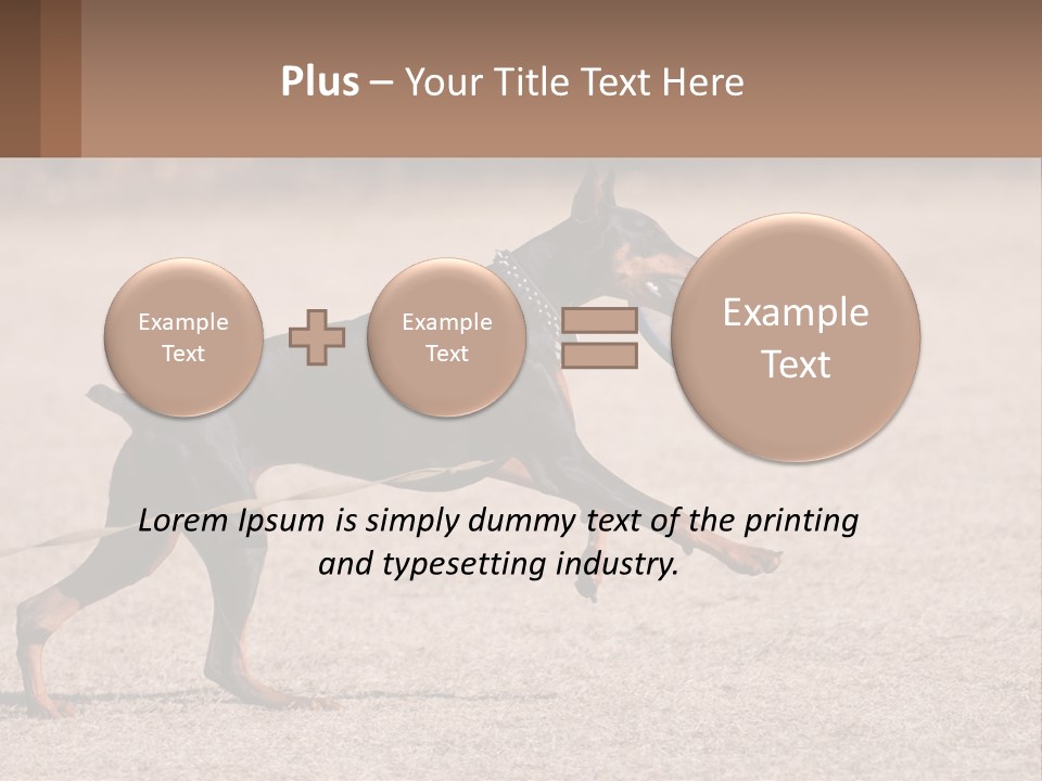 Ownership House Leaf PowerPoint Template